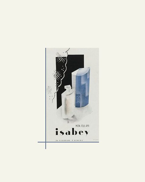 Isabey | Historische Art Deco Mode Advertentie van NOONY