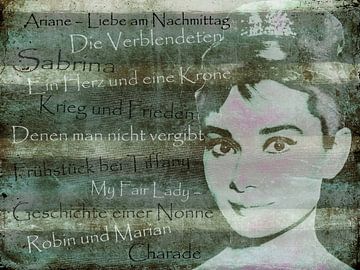 Legends - Audrey Hephurn sur Christine Nöhmeier