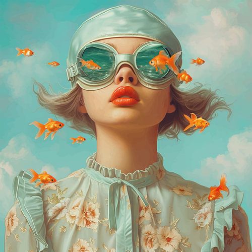 Lunettes magiques sur Mirjam Duizendstra