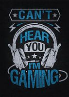 Ik kan je niet horen, ik ben aan het gamen