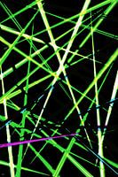 Mesh structuren gloeien