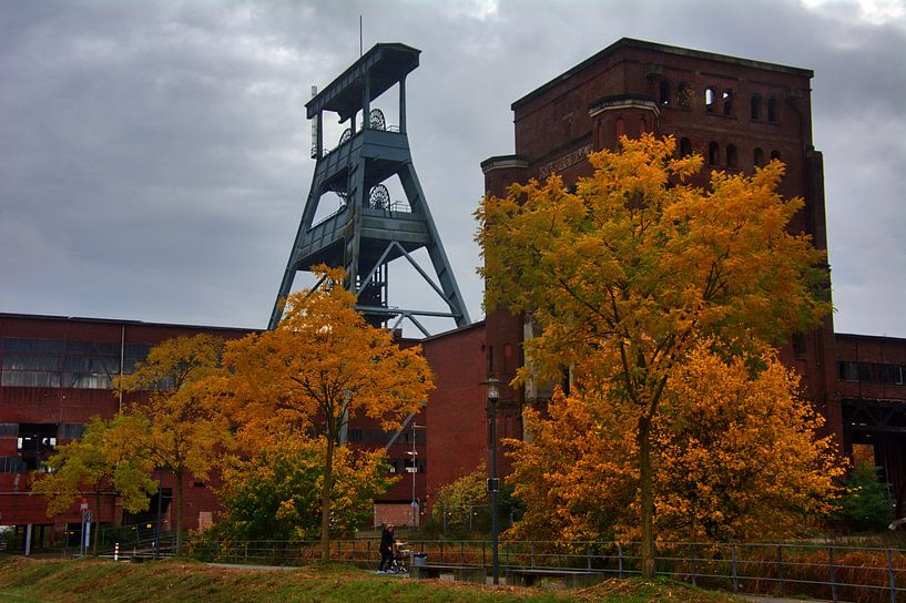 Chute de la mine par Edgar Schermaul