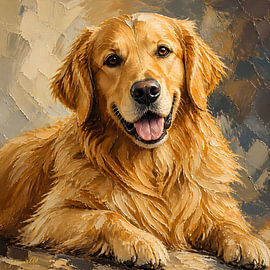 Golden Retriever von Johannas Art Creations