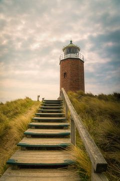 Red Cliff Lighthouse by Sabine Wagner