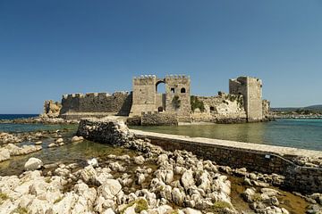 Methoni Castle by Dennis Schaefer