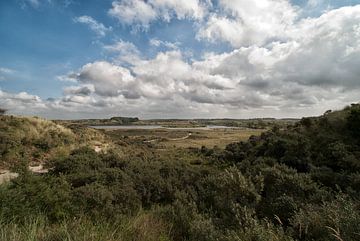 Landschap natuurgebied Zuid Kennemerland van Sander Jacobs