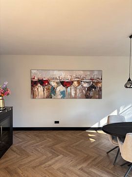 Klantfoto: Wijn! Schilderij Wijn
