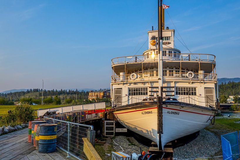 Le bateau à aubes Klondike par Roland Brack