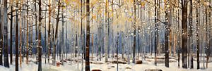 Winterliche Waldlandschaft