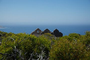 Ruïne op Kangaroo Island van Bart van Wijk Grobben