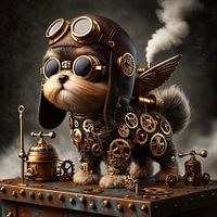 hondje met vleugels