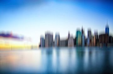 Dromen over New York II van marlika art