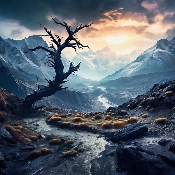 Landschaft von fernlichtsicht