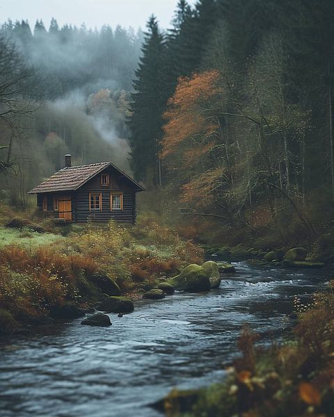Mystischer Herbst von fernlichtsicht