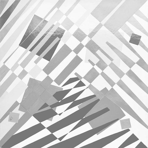 EH PAINTING ART 1999 #0011 Kämpfendes Weich-Schwarz