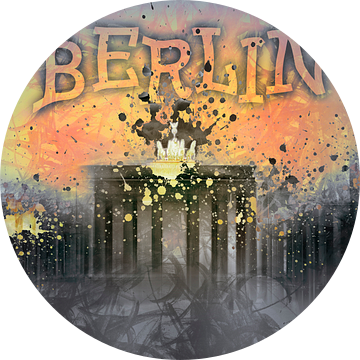 Digitale kunst BERLIJN Brandenburger Tor I van Melanie Viola