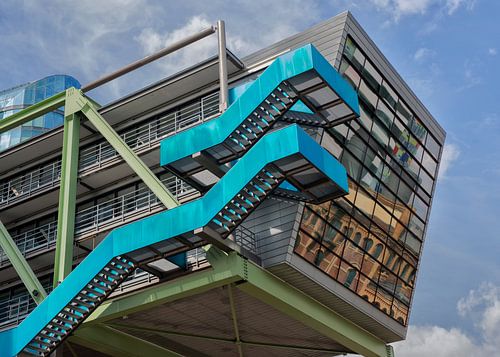 L'escalier bleu sur Vincent Willems