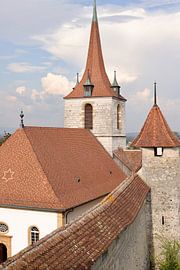 German Church, Murten, Switzerland by Beat Hühnli