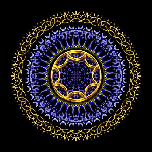 Kristallen Mandala-OMAR TA SATT=Gegroet van de Lichtwerkers