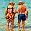 Zomerplezier aan zee van Jan Keteleer