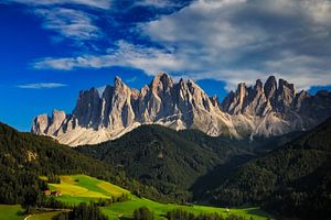 Geisler Gruppe in den Dolomiten