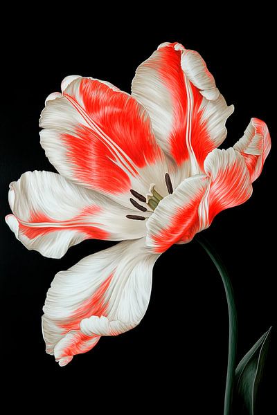 Tulipe en fleur par Richards Fine Art