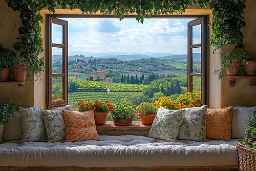 look through the window