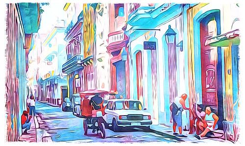 Onderweg in Cuba, motief 6