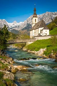 Lente in Ramsau van Martin Wasilewski