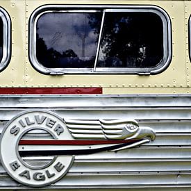 Silver Eagle bus detail van Jurien Minke
