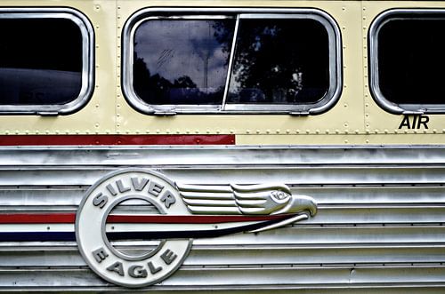Silver Eagle bus detail