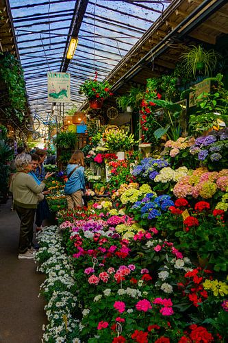 Een gezellige bloemenwinkel in Parijs