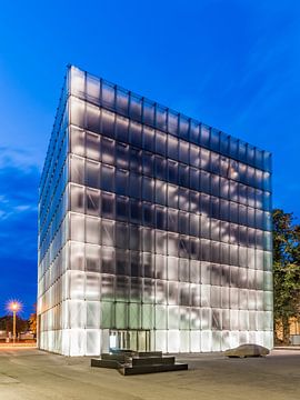 Kunsthaus Bregenz or KUB in Bregenz on Lake Constance by Werner Dieterich