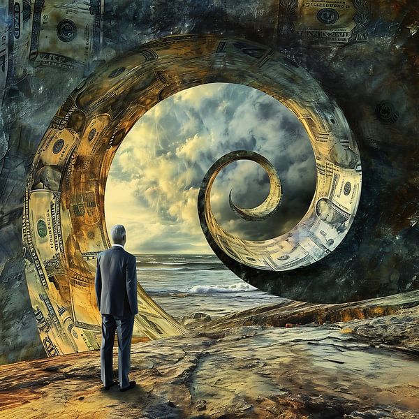 Purer Surrealismus von fernlichtsicht