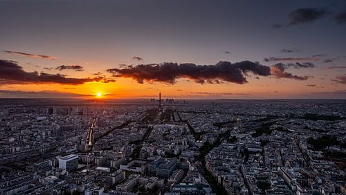 Paris - Coucher de soleil