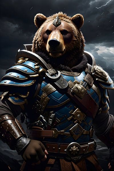 Bear commander armor by Ayyen Khusna