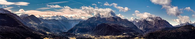 Watzmann in autumn by Dirk Rüter