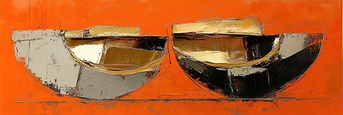 Orange-Gold | Orange-Kontrast von Zen und Mehr