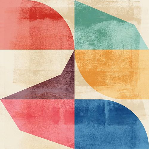 Moderne abstracte geometrische kunst II.