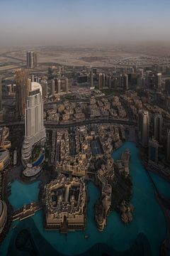 At the top Burj Khalifa by Luc Buthker