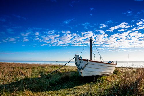 Vissersbootje op de Oostzeekust