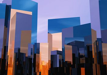 Architektur - Metropolis im Farbenspiel