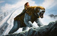 The Golden Compass schilderij van Paul Meijering thumbnail