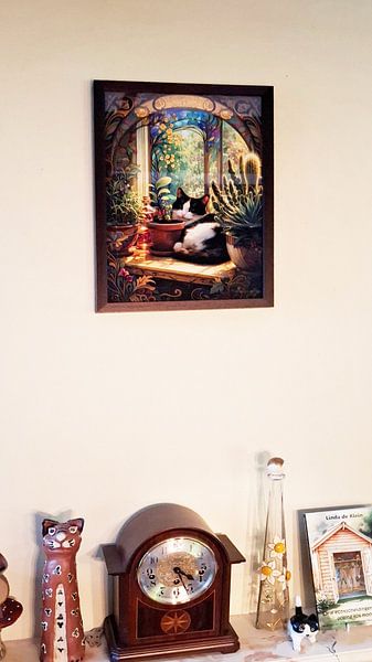 Cat in the windowsill