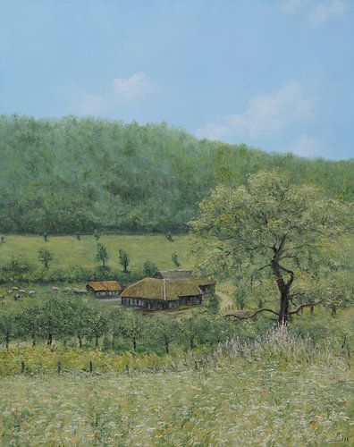 Eine frische Frühlingslandschaft voller Licht und Grün – beruhigend und belebend