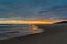 Sonnenaufgang am Strand von Vlieland von Ingrid Aanen