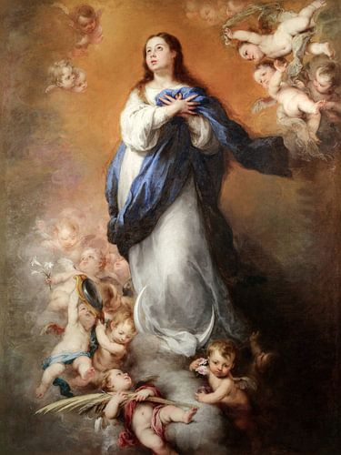 Bolome Esteban Murillo,Onbevlekte Ontvangenis van het Koor, 1669