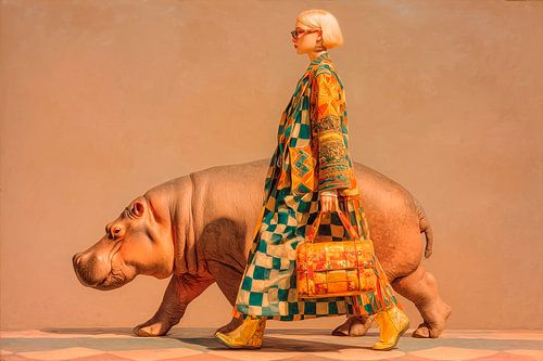 Unexpected encounter with a Hippopotamus