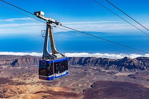 Kabelbaan op vulkaan El Teide