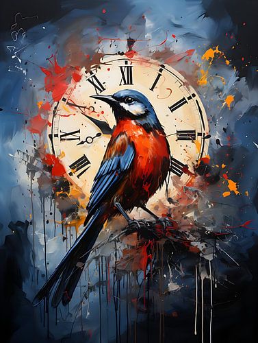 "Banksy meets Pollock art